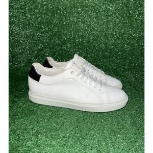 Paul Smith Basso White Leather Luxury Shoes Made In Italy Mens Size 8US 7UK 41EU